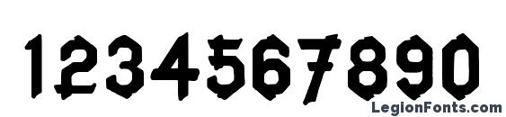 Bruce Mikita Two Font, Number Fonts