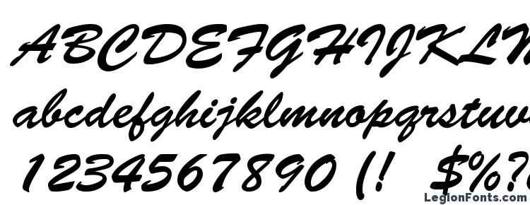 glyphs Brush Script LT font, сharacters Brush Script LT font, symbols Brush Script LT font, character map Brush Script LT font, preview Brush Script LT font, abc Brush Script LT font, Brush Script LT font