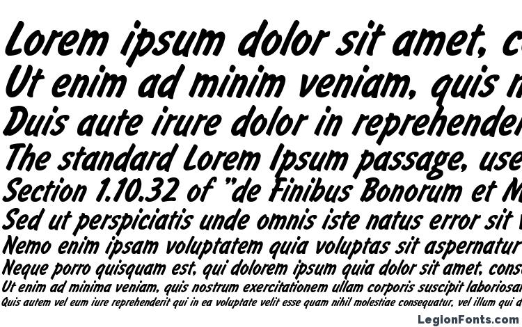 specimens Brushi font, sample Brushi font, an example of writing Brushi font, review Brushi font, preview Brushi font, Brushi font
