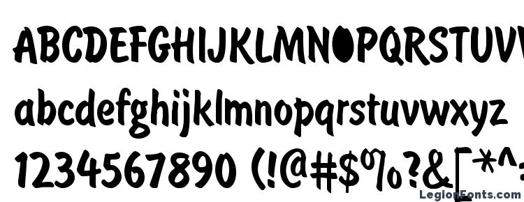 glyphs BrushType SemiBoldA font, сharacters BrushType SemiBoldA font, symbols BrushType SemiBoldA font, character map BrushType SemiBoldA font, preview BrushType SemiBoldA font, abc BrushType SemiBoldA font, BrushType SemiBoldA font