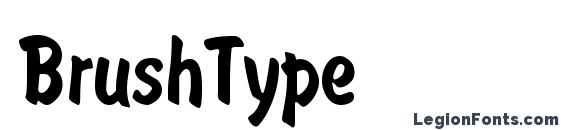 BrushType Font