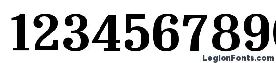 Шрифт Bruskovaya 120, Шрифты для цифр и чисел