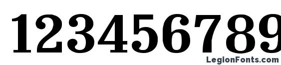 Bruskovaya 125 Font, Number Fonts