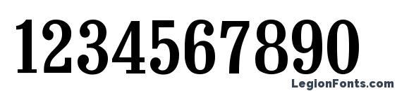 Bruskovaya Plain.001.001 Font, Number Fonts