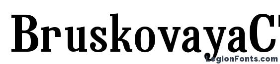 BruskovayaCTT Font