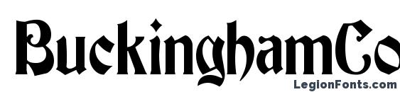BuckinghamCondensed Regular font, free BuckinghamCondensed Regular font, preview BuckinghamCondensed Regular font