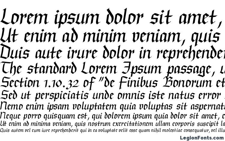 specimens BuckinghamFraktur LT Regular font, sample BuckinghamFraktur LT Regular font, an example of writing BuckinghamFraktur LT Regular font, review BuckinghamFraktur LT Regular font, preview BuckinghamFraktur LT Regular font, BuckinghamFraktur LT Regular font