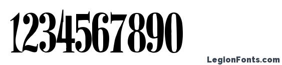 BudNull Medium Font, Number Fonts