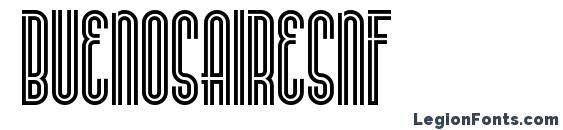 BuenosAiresNF font, free BuenosAiresNF font, preview BuenosAiresNF font