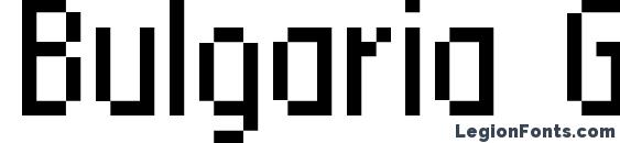 Bulgaria Glorious Cyr font, free Bulgaria Glorious Cyr font, preview Bulgaria Glorious Cyr font