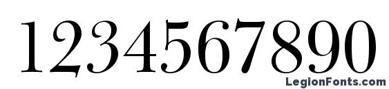 Bulmer BT Font, Number Fonts