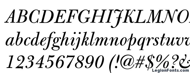 glyphs Bulmer MT Italic font, сharacters Bulmer MT Italic font, symbols Bulmer MT Italic font, character map Bulmer MT Italic font, preview Bulmer MT Italic font, abc Bulmer MT Italic font, Bulmer MT Italic font