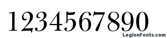 Bulmer MT Regular Display Font, Number Fonts