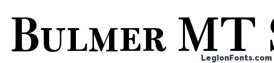 Bulmer MT SemiBold SC Font