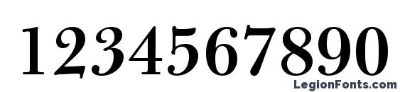 BulmerMTStd SemiBold Font, Number Fonts