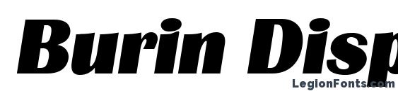 Burin Display SSi Italic font, free Burin Display SSi Italic font, preview Burin Display SSi Italic font