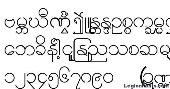 Burmese1 1 Font Download Free / LegionFonts