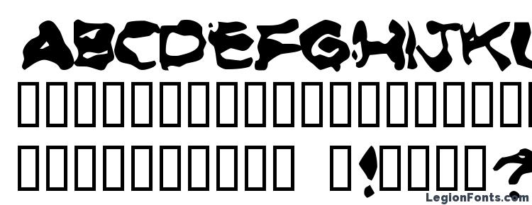 glyphs Burned Rubber Black font, сharacters Burned Rubber Black font, symbols Burned Rubber Black font, character map Burned Rubber Black font, preview Burned Rubber Black font, abc Burned Rubber Black font, Burned Rubber Black font