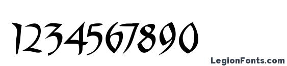 Burtinomatic Font, Number Fonts