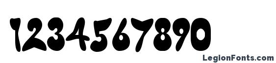 Butterfly Chromosome AOE Font, Number Fonts