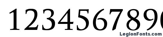 ByingtonRg Regular Font, Number Fonts