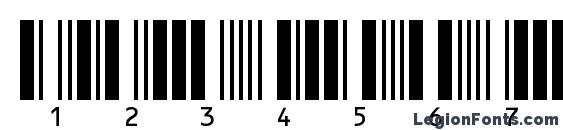 C39hrp24dltt normal Font, Number Fonts