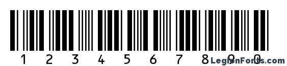 C39hrp36dltt normal Font, Number Fonts