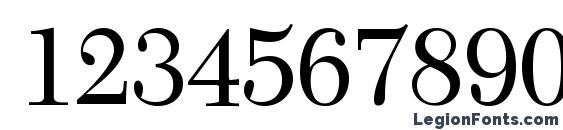 C651 Roman Regular Font, Number Fonts