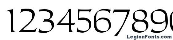 C653 Deco Regular Font, Number Fonts