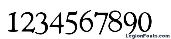 C793 Roman Regular Font, Number Fonts