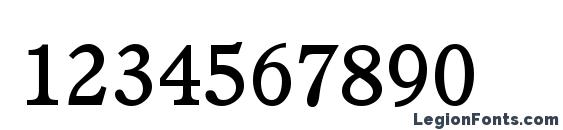 C851 Roman Smc Regular Font, Number Fonts