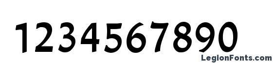 Cabalossk regular Font, Number Fonts