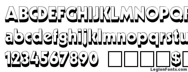 glyphs Cableshaded font, сharacters Cableshaded font, symbols Cableshaded font, character map Cableshaded font, preview Cableshaded font, abc Cableshaded font, Cableshaded font