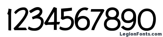 Cac futura casual bold Font, Number Fonts