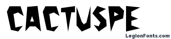 Cactuspe Font