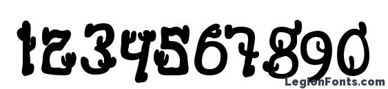 Cactussandwichfill Font, Number Fonts