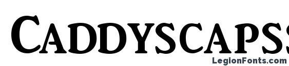 Caddyscapsssk bold Font
