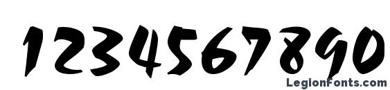 Cadellinis Font, Number Fonts