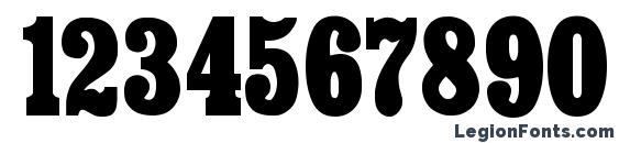 CairoExtended Regular Font, Number Fonts