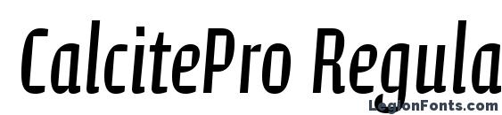 CalcitePro Regular Font