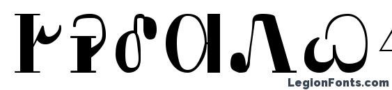 CALDWELL Regular Font, Number Fonts