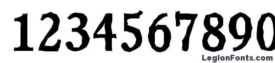 CalgaryAntique Medium Regular Font, Number Fonts