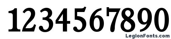 CalgarySerial Medium Regular Font, Number Fonts