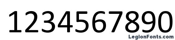 Calibri Font, Number Fonts