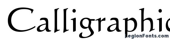 Calligraphic 421 BT Font