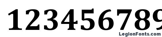 Cambria Bold Font, Number Fonts