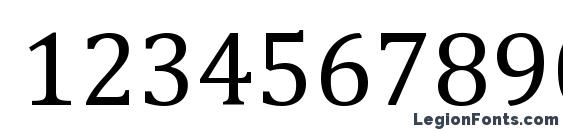 Cambria Font, Number Fonts