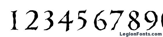 CambridgeAntique Regular Font, Number Fonts