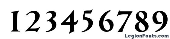 CambridgeSerial Bold Font, Number Fonts