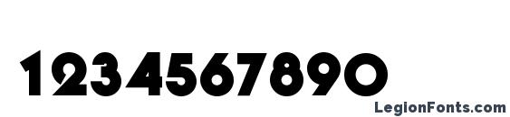 CameoAppearance Font, Number Fonts